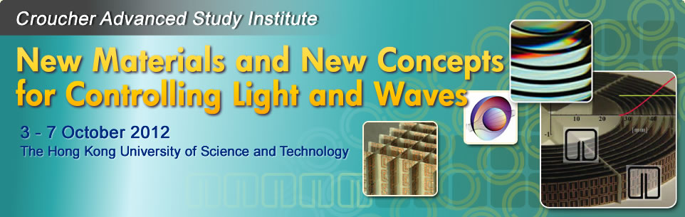 Coucher Advanced Study Institute: New Materials and New Concepts for Controlling Light and Waves